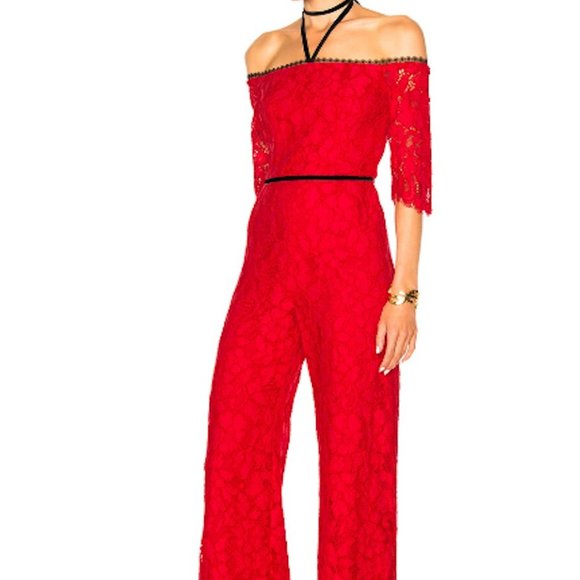 Alexis Red Joaquin Jumpsuit - Picture 2 of 8